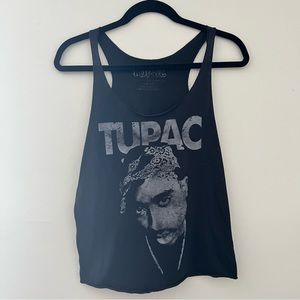 Preloved Tupac Tank Top - graphic tee